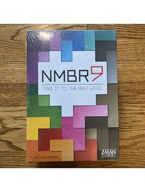 NMBR 9 Game Number 9 Take it to the Next Level Family Board Game Z-Man SEALED